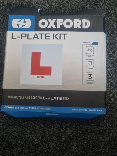 Oxford plates kit motorcycle - oxford,
