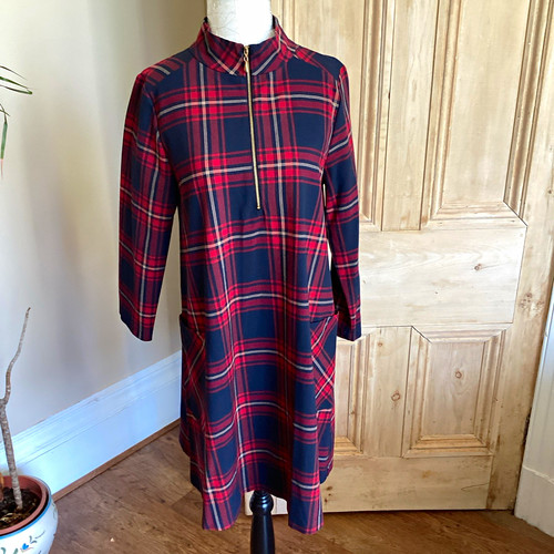 Zara basic navy red - zara,