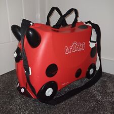 Harley The Ladybug Ladybird Trunki Red Children’s Ride-On Suitcase Hand Luggage