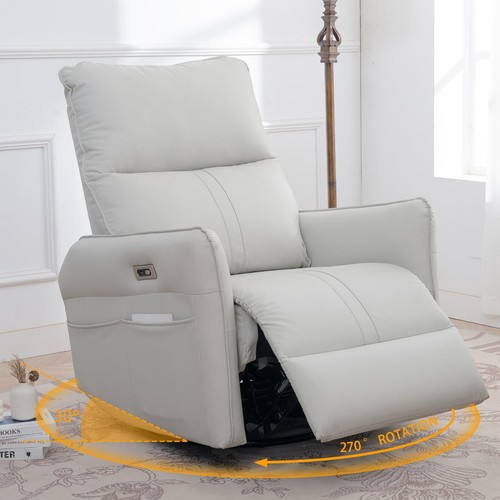 Power swivel rocker recliner - swivel,