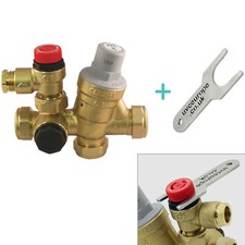 Caleffi 22mm Inlet Control
