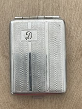 Vintage Silver Tone Match Case