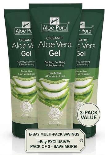 Aloe pura organic - organic, gel