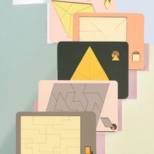 Wooden-Geometric-Puzzles-Challenge-Brain-Teaser-Decompression-Puzzle✨New