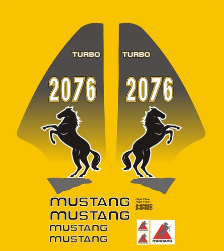 Mustang 2076 turbo - mustang, steer