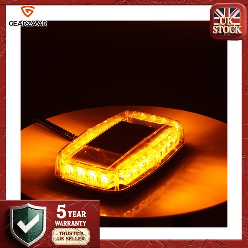 Led warning strobe - warning, amber