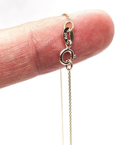 Gold chain necklace 375 - chain,