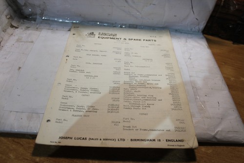 Lucas nvs 2255 bond and - nvs,