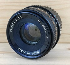 Yashica ML 50mm 1:2 Standard Lens for Contax/Yashica Used