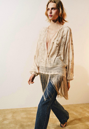 Zara collection embroidered - zw,