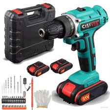 2 Battery 21V Cordless Drill