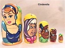 Nesting doll Disney * 5 pcs