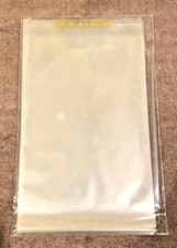 25  Thin  "Mylite"  MYLAR Sleeves  7 "x 10 1/4"  w/ 1 1/2" Flap  VINTAGE  "RARE"