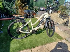 German Built Haibike Trekking off white brought new from bike shop March 2024