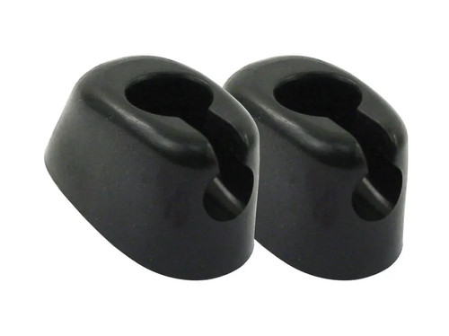 Sun visor clip black - clip,, pair