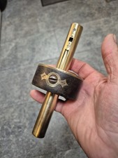 Vintage Brass and Ebony Two Pin Marking Guage.