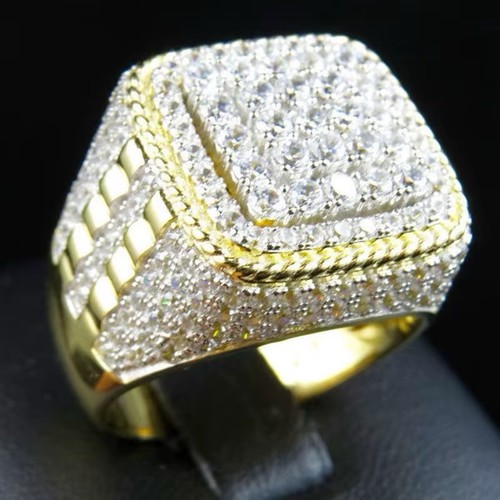 Gold men sovereign ring - gold, men’s