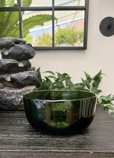 Nkuku Green Glass Bowl Small