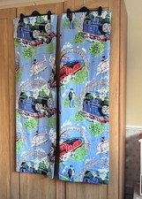 Vintage Thomas The Tank Engine Curtains - 63” x 53”. Excellent Condition