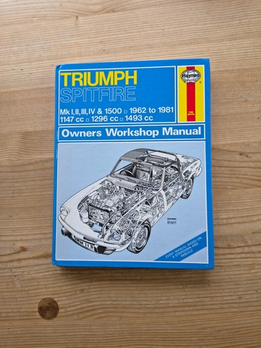 Haynes triumph spitfire - haynes,