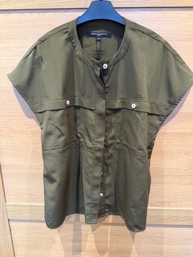 French connection green shirt - connection,