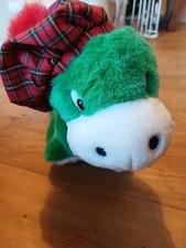 Loch Ness Monster toy by Honey Pot, 1990s vintage soft toy