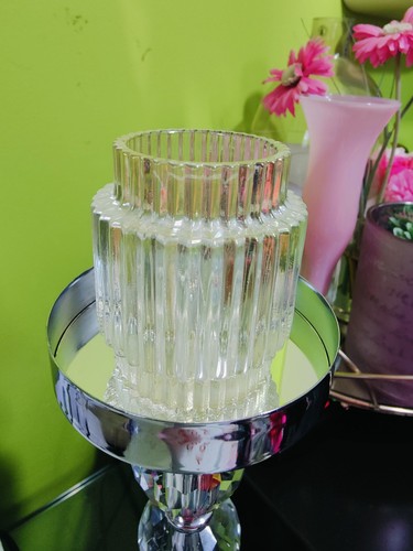 Glass tealight holder - glass,
