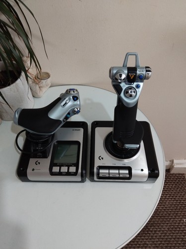 Logitech x52 throttle and - logitech,