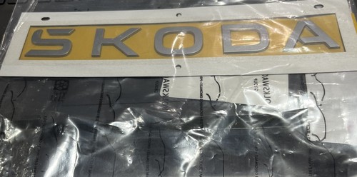 Skoda front badge emblem - badge,