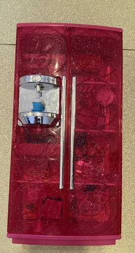 Rare pink barbie fridge - barbie,
