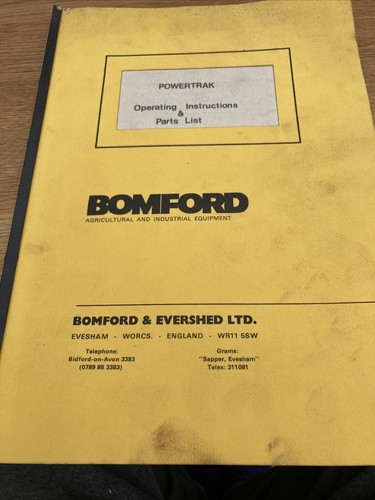 Vintage bomford evesham - of,