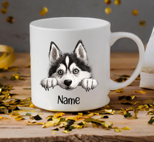 Siberian husky dog - husky,