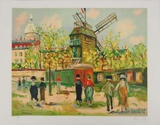 Maurice UTRILLO: Le moulin de