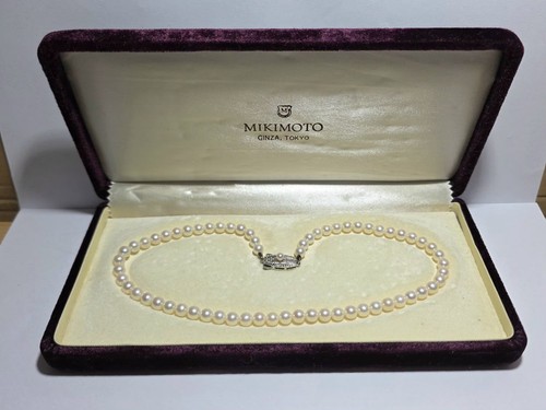 Mikimoto akoya pearl necklace - mikimoto,