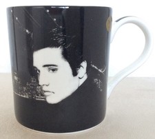 Elvis Presley Black and White Mug Icons Collection Leonardo Collection New York