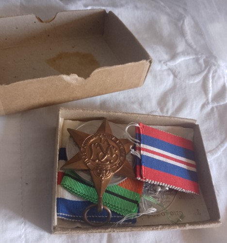 Ww2 medal group - boxed, &