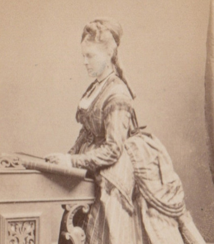 Greenock trimmed cdv lady - greenock,