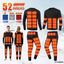 52 Area USB Heated Underwear