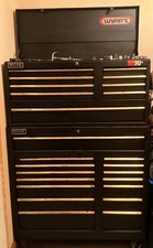 Britool 24 Drawer Roller Cab Toolbox/ Tool Chest On Wheels With Mechanic’s Tools