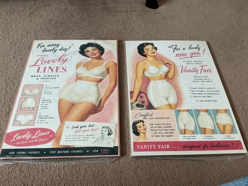 1950s style ladies - x2,