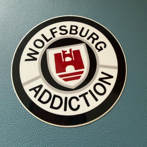 Wolfsburg addiction sticker - addiction,