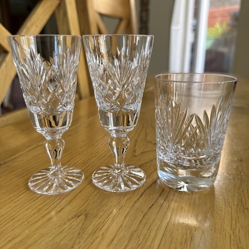 Tutbury crystal glass liquer - tutbury,
