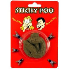 FAKE DOG POO STICKY POO JOKE