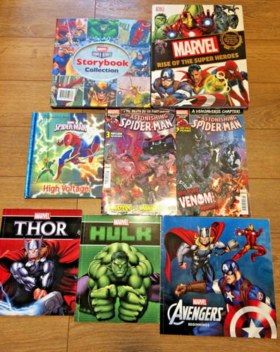 Marvel and spiderman thor - and,