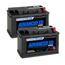 2 X FORD TRANSIT BATTERY 110L