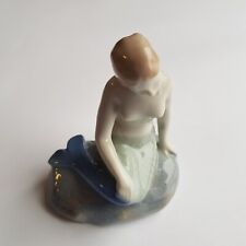 Copenhagen Little Mermaid ceramic Hans Anderson figure vintage Danish