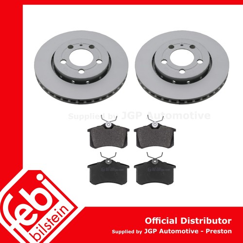 Rear brake discs pads kit - brake, &