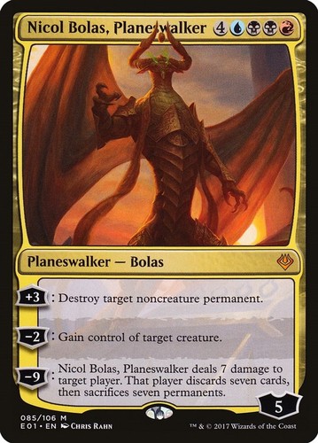 Magic mtg nicol bolas - nicol,