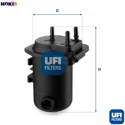 Fuel filter 050 for - filter, 24.050.00