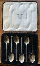 Boxed Set Sterling Silver Tea